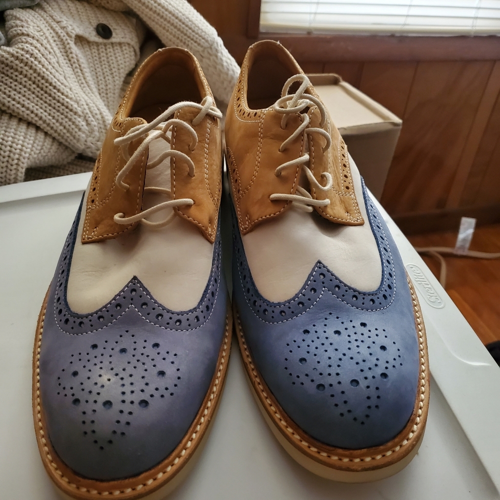 Sperry Goldcup wingtip size 10